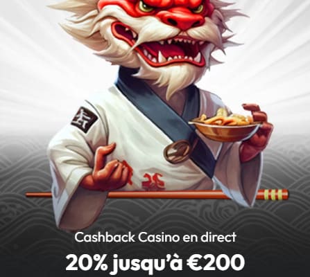 Sushi Casino cashback live