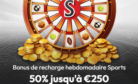 Sushi Casino recharge hebdomadaire sport